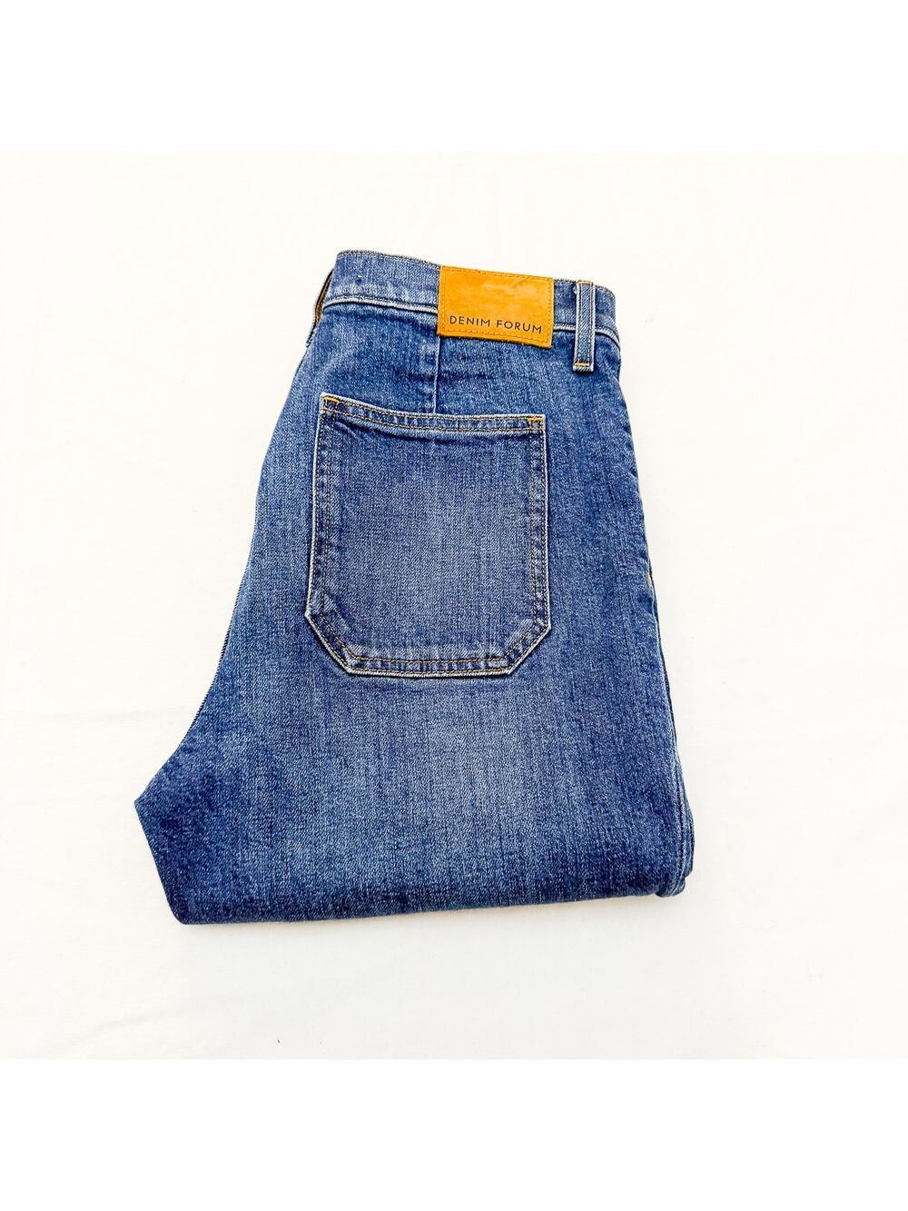 Denim Forum Just Peachy Straight Zip Fly Denim Jeans Size 28